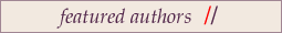 Author Speakers